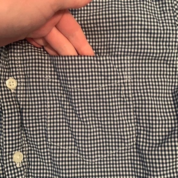 American Eagle Seriously Soft Classic Fit Collared Button Down Shirt Men’s XS - Picture 5 of 13